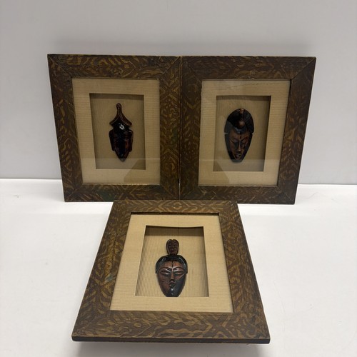 Tribal wooden mask african - mask,