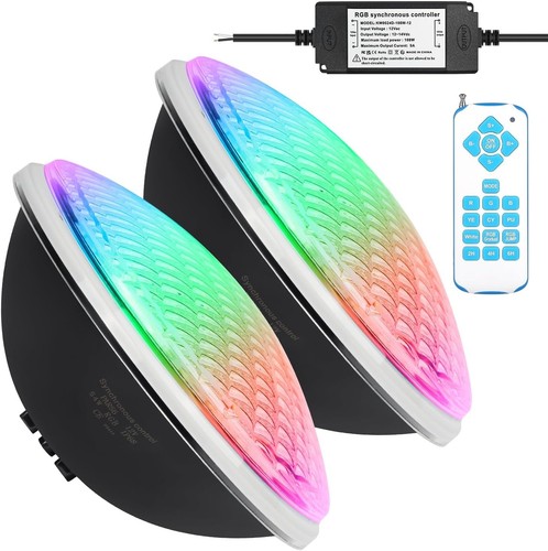 Due fari 54w led rgb - fari, luci