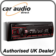 Alpine UTE-204DAB - Mechless DAB Auto Stereo Radio Bluetooth MP3 FLAC USB AUX