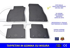 Tappetini Opel Insigna Station Wagon dal 2013 al 2017 Tappeti in gomma + bottoni