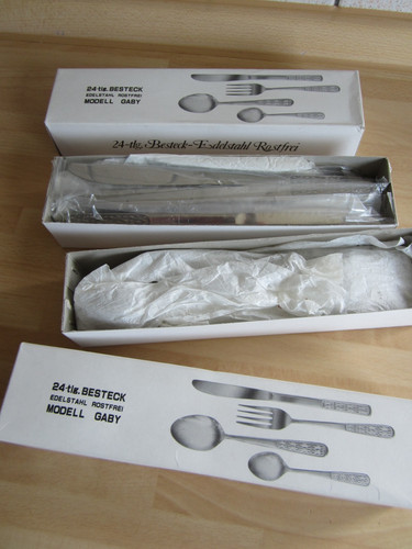 Set posate pezzi vintage - posate,