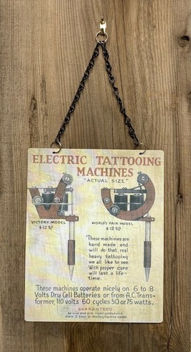 Macchina tatuaggio insegna - macchina,