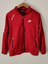 Felpa con Zip Nike Track Rossa