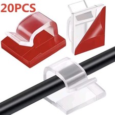 20 Colorless Cable Holder