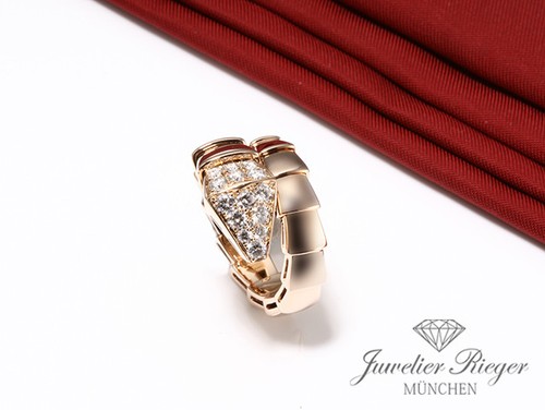 Anello bulgari serpenti vipera - bulgari,