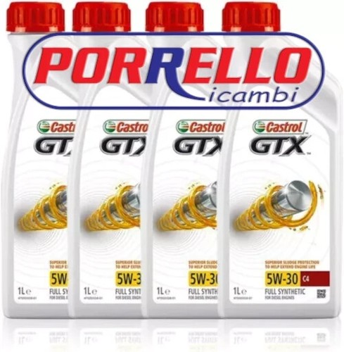 Olio motore castrol - motore, gtx