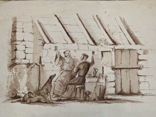 Antico inchiostro marrone