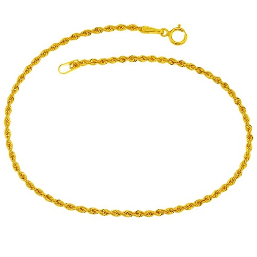 Bracciale funetta corda - , oro