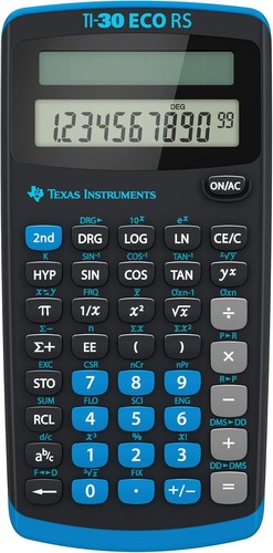 Texas instruments eco rs - ti-30,