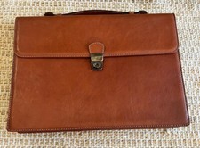 Simon & Simon cartella vintage professionale porta documenti borsa uomo