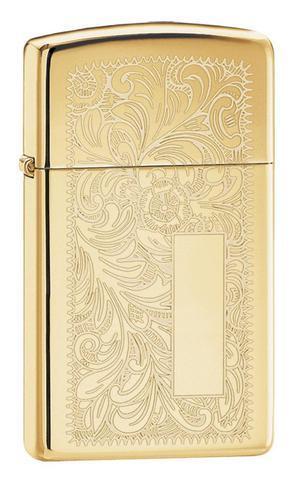 Zippo slim brass - brass, venetian®