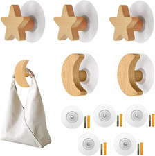 5 Appendiabiti Da Muro Legno