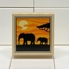 Lego 2x2 Piastrella Stampata