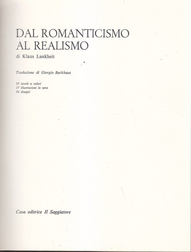 Dal romanticismo realismo - dal,