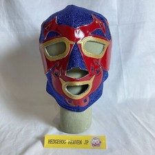 Maschera Dos Caras blu rossa
