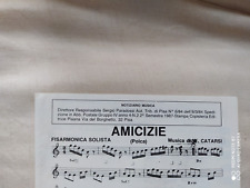 W. CATARSI "AMICIZIE" - "DESTINO" - 1987 - EDIZIONI CATARSI - CAPRONA - PISA