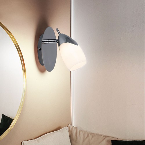 Led lampada parete watt - 3,