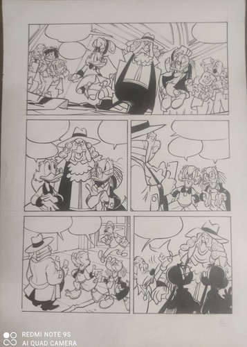 Disney tavola originale zio - tavola, "zio