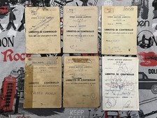 LIBRETTI DI CONTROLLO UMA UTENTI MOTORI AGRICOLI trattori agricoli vintage epoca