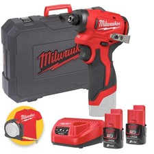 MILWAUKEE M12 AVVITATORE AD IMPULSI COMPATTO BRUSHLESS Cod: M12 BLIDRC-202C