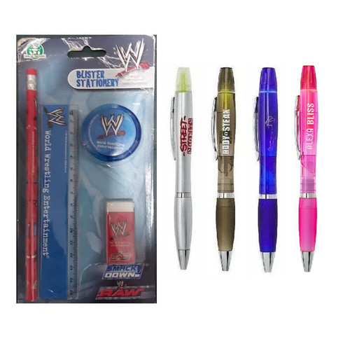 Wwe wrestling set - wwe, matite
