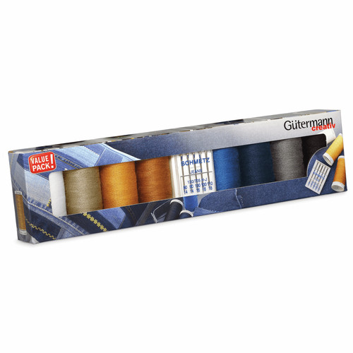 Gutermann denim filo set - filo,