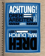 Adesivo/Sticker Krauser Nero n.1 Tabk Sigarette