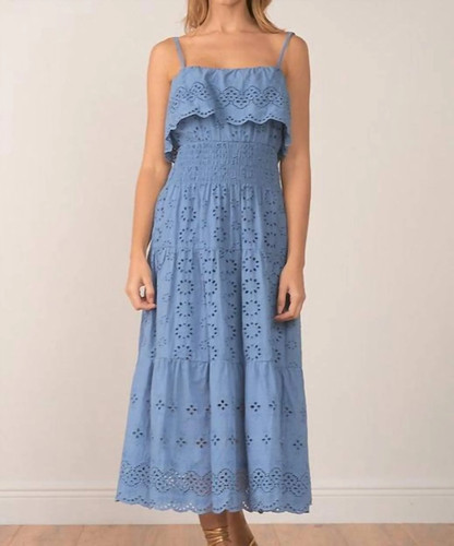 Abito elan genola blu - abito,