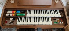 Organo elettronico GEM H2000, anni '80, in ottime condizioni, color noce.