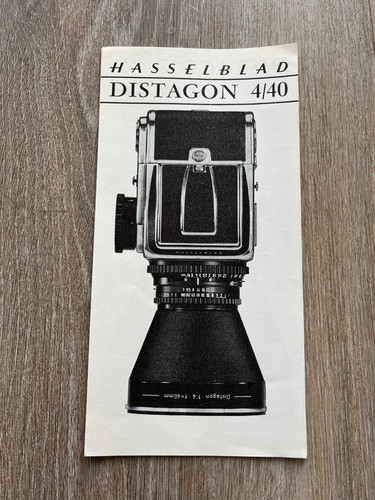 Hasselblad distagon 40 - hasselblad, 4/40