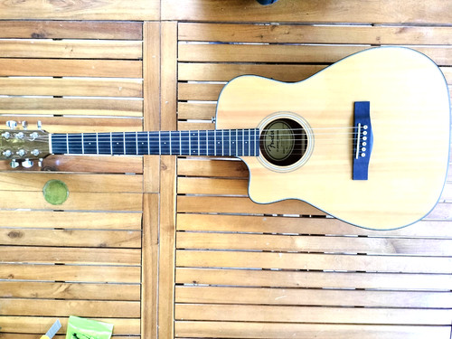 Chitarra folk mancina fender - chitarra,