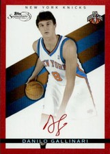 2008-09 Topps Signature #TS-DGA Danilo Gallinari Facsimile Red #/869