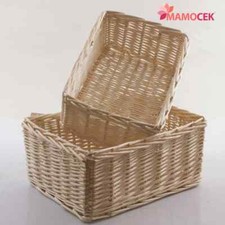 CESTO Cestino vimini chiaro