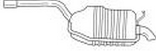 130 silenziatore posteriore - 130,