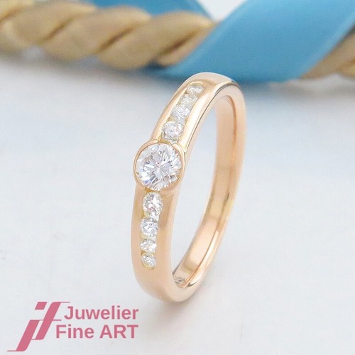 Anello solitario brillante con