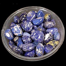 Lapislazzuli Q1  50 gr Pietre Dure Burattate Minerali Lavorati Cristalloterapia
