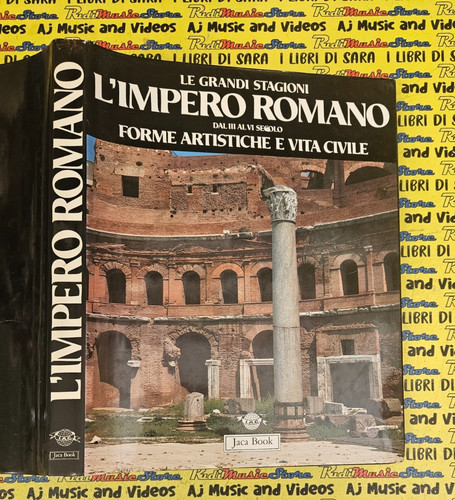 Book libro impero romano - l'impero, dal