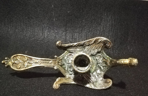 Bugia antica zoomorfa bronzo - zoomorfa,