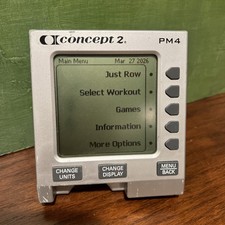 Concept2 C2 PM4 Erg Rowing Row