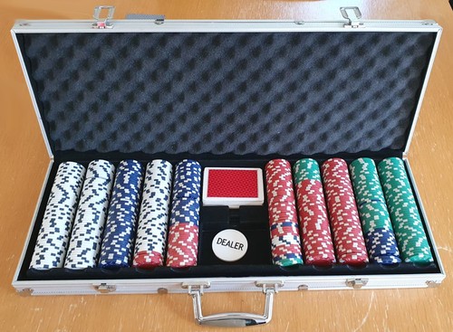 Poker set with - with, 500