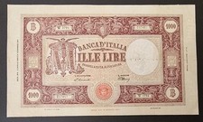 MILLE 1000 LIRE BARBETTI GRANDE M DECRETO 14/4/1948 REPUBBLICA ITALIA