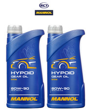 Mannol Hypoid 80W90 Olio Cambio e Differenziale GL-4/GL-5 API Minerale 2x1LT