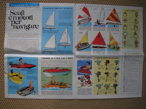 Corriere piccoli 1966 barche - ,