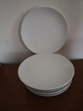 SET 8 piatti piani IKEA bianco porcellana cm. 25