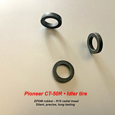 PIONEER CT-50R Cassette Deck Idler tire • High Quality - single piece