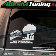 Adesivo Non Perdo Olio, Marco