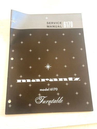 Marantz 6170 manuale - 6170, di