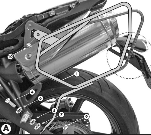 Te705 givi telaietti - -,