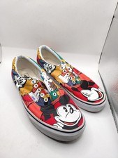 Scarpe da ginnastica décolleté Vans epoca Disney Topolino & Friends taglia UK 8 (senza lacci)