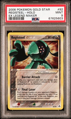 Registeel gold star psa - registeel,